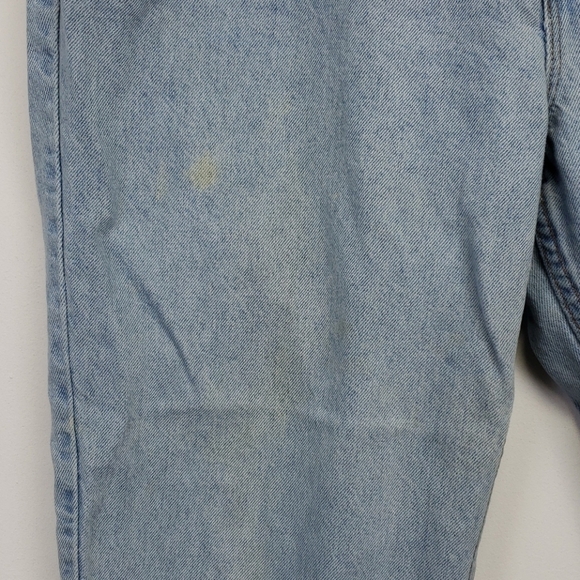 VINTAGE 90s Levis 522 USA Tapered Fit & Leg 37 Short - Picture 3 of 15